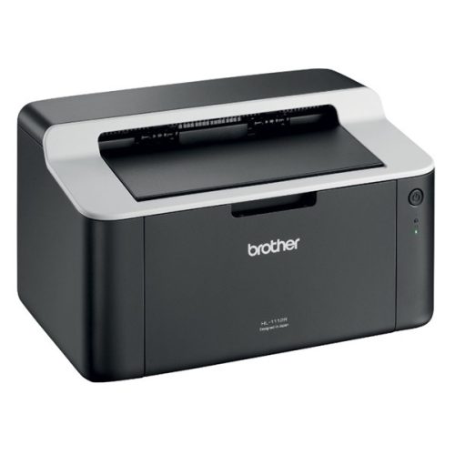 BROTHER Lézernyomtató HL-1112E, A4, mono, 20 lap/perc, USB, manuál duplex, 2400x600dpi, 1MB, fekete