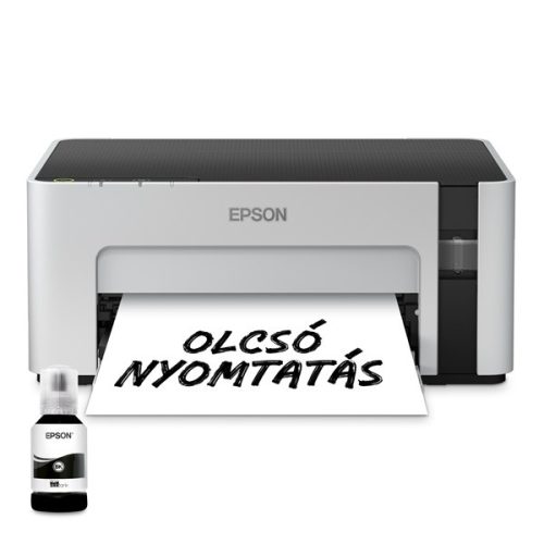EPSON Tintasugaras nyomtató - EcoTank M1100 (A4, 1440x720 DPI, 32 lap/perc, USB)