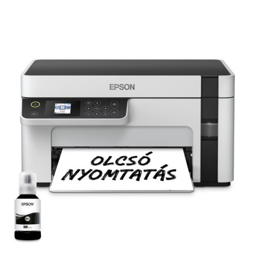 EPSON Tintasugaras nyomtató - EcoTank M2120 (A4, MFP, 1440x720 DPI, 32 lap/perc, USB/WiFi)