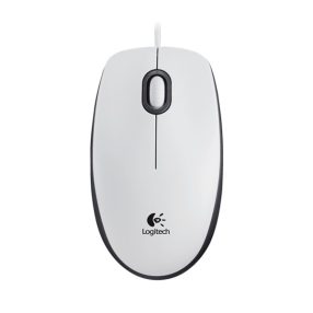 LOGITECH Egér - M100 Vezetékes Optikai, Fehér