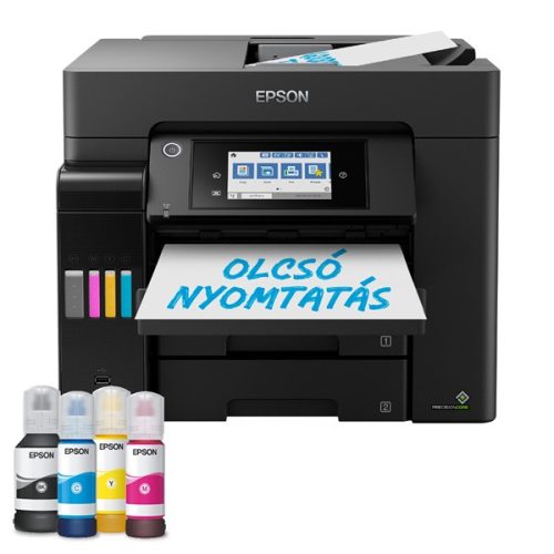 EPSON Tintasugaras nyomtató - EcoTank L6570 (A4, MFP, színes, 4800x2400 DPI, 32 lap/perc, USB/LAN/Wifi)