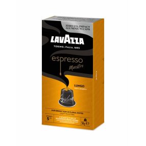   LAVAZZA Lungo Nespresso kompatibilis alumínium kapszula csomag 10 db x 5.6g, 100% Arabica