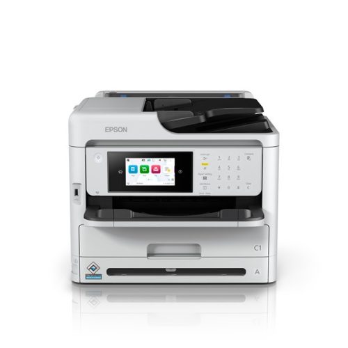 EPSON Tintasugaras nyomtató - WorkForce WF-M5899DWF (A4, MFP, 1200x2400 DPI, 34 lap/perc, duplex, ADF, USB/LAN/Wifi)