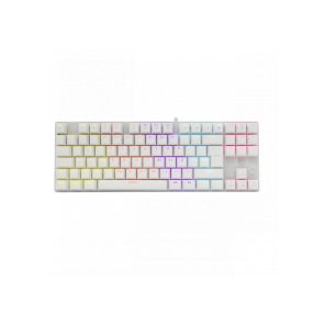   WHITE SHARK WS GK-2106W/BL-HU COMMANDOS fehér mechanikus billentyűzet, magyar, 88 kék gomb