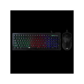   BARACUDA BGC-011B ORCA-B gamer combo fekete billentyűzet (memb. ang.) + egér