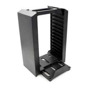   FROGGIEX PS4 Kiegészítő Töltő állomás + Játék tartó Fekete, FX-P4-C1-B