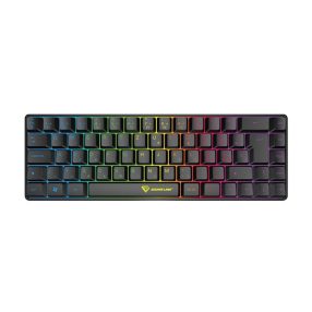   SILVERLINE gamer vezetékes billentyűzet, kompakt, RGB világítás, HU
