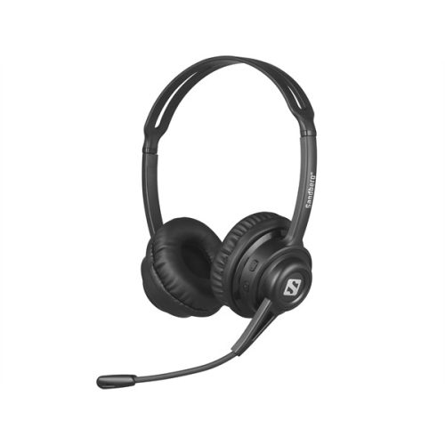 SANDBERG Headset mikrofonnal, Wireless Headset ANC+ENC