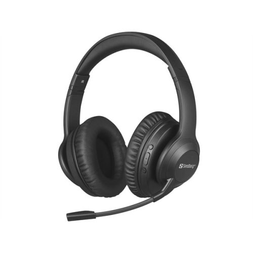 SANDBERG Headset mikrofonnal, Wireless Headset ANC+ENC Pro