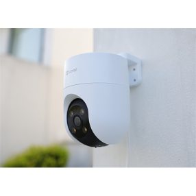   EZVIZ H8C SE 2K 3MP kültéri kamera, 360° panoráma kép, színes éjszakai látás,  kétirányú beszéd, 512 GB