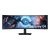 SAMSUNG Ívelt Gaming 144Hz VA monitor 49" G9 G91F, 5120x1440 DQHD, 32:9, 350cd/m2, 1ms, HDMI,DP/USB
