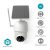 Nedis SIMCBO50WT 4G kűltéri kamera, full HD 1080p, dönthető, forgatható, IP65, napelem, mozgásérzékelő, éjjel látás