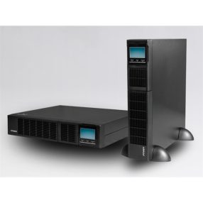   iPOWER UPS, 2000VA, 2000W, 8x IEC C13, SNMP/USB/RS-232, szünetmentes tápegység, LCD kijelző, AVR, online, Rack/Tower