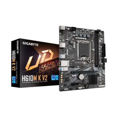 GIGABYTE Alaplap S1700 H610M K V2 INTEL H610, mATX