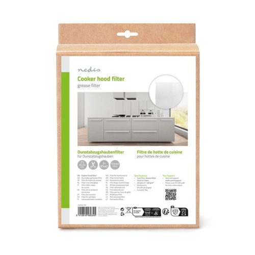 Nedis CHFI211MI univerzális páraelszívó (filter) zsírszűrő, 57 x 47 cm