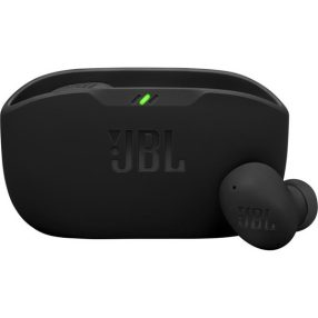   JBL Wave Buds 2 Bluetooth fülhallgató, aktív zajszűrő, mélyhang kiemelés,  IP 54 por és vízálló, 4  mikrofon, fekete