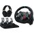 LOGITECH Játékvezérlő - G29 Driving Force Racing Kormány PS3/PS4/PS5/PC +  G435 Vezeték nélküli Gaming headset, fekete