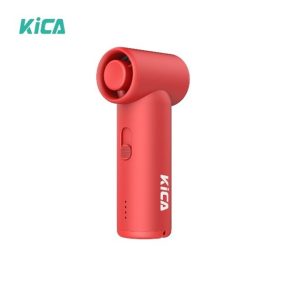   KICA FY4389 JetFan Mini multifunkciós légfúvó, 36000 for. / perc, 7,15 m/s sebesség,  3000mAh, üzemidő 2,6 óra, piros