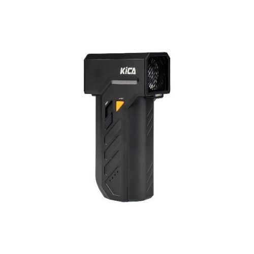 KICA FY4673 ultraerős légfúvó, 48 m/s, 185 gramm tolóerő, LED, 327 gramm, Turbo Boost, 4 mágneses fúvóka, gyorstöltés