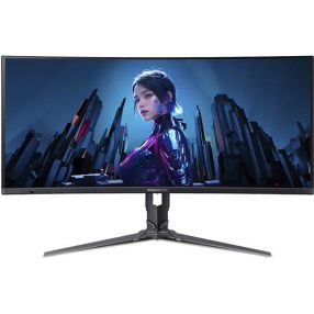   ACER OLED Monitor X34X5bmiiphuzx 34", Curved 1800R QHD 21:9 , 0,01ms, 240hz, 1000nits, 2xHDMI, DP, Type-C, MM, fekete