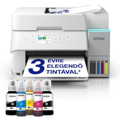 EPSON Tintasugaras nyomtató - EcoTank L6376 (A4, MFP, színes,4800x1200 DPI, 35 lap/perc, Full duplex, ADF, USB/LAN/Wifi)