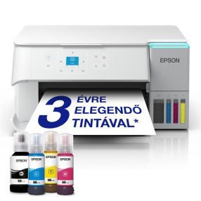  EPSON Tintasugaras nyomtató - EcoTank L4366 (A4, MFP, színes, 5760x1440 DPI, 33 lap/perc, duplex, USB/Wifi/Wifi Direct)