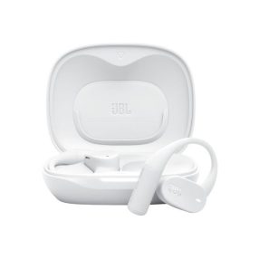   JBL SENSE LITE WHT , True Wireless Open IP54, fülhallgató, fehér, 4 mikrofon, 32 óra lejátszási idő, por / vízálló