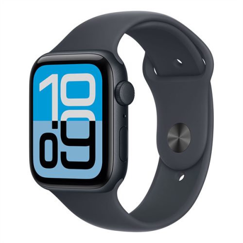 Apple Watch SE 3 GPS 44mm Midnight Aluminium Case with Midnight Sport Band - M/L