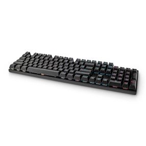   Nedis GKBDM110BKUS gamer billentyűzet, USB,Mechanikus gombok | LED | QWERTY | Amerikai kiosztás