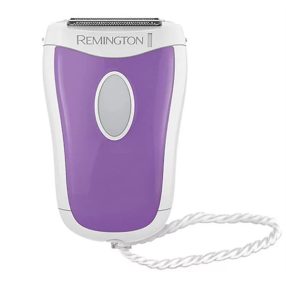   REMINGTON SMOOTH & SILKY WSF4810 kompakt női borotva, hipoallergén szitafej, vízálló, elemes (2xAAA), trimmelő