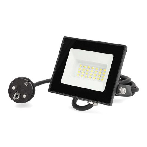 Nedis LLFL11BLK LED reflektor 20W, IP44, 4000 K, 1620 lm, 220 - 240 V AC 50/60 Hz, Energiaosztály: F