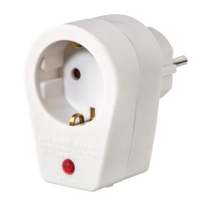   HAMA 223323, FIP HÁLÓZATI TÚLFESZÜLTSÉG VÉDŐ ADAPTER, FEHÉR