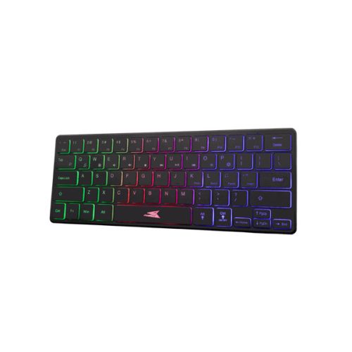 BARACUDA BGK-04141B-US SEAHORSE-B-US vezetékes gamer billentyűzet, angol, 64 gomb