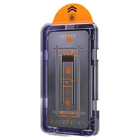   BLACKBIRD Kijelzővédő Üvegfólia 9H PRIVANCY FEKETE applikátorral Iphone 17PRO készülékhez