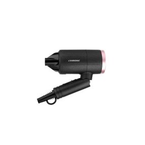   AKCIÓ Aurora AU3201 hajszárító, 1300 W, 2 sebességi üzemmód, 1 hőmérséklet, összecsukható fogantyú, fekete-rózsaszín szín