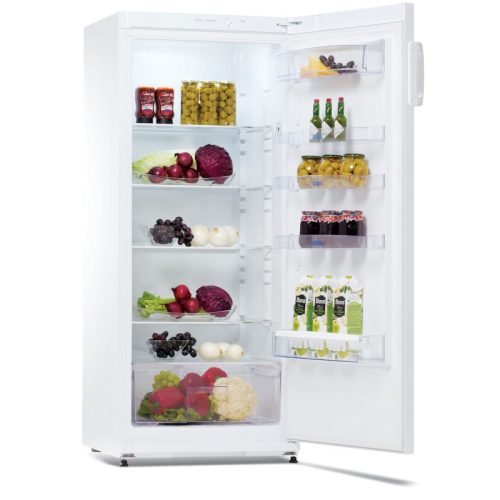 Snaigé C 29SM-T1002E Egyajtós hűtőszekrény, 254 l, 145x60x65cm, Automata leolvasztás, 4 állítható biztonsági üvegpolc, Vaj/Sajt tartó,Tojástartó, 1 kihúzható fiók, Fehér szín