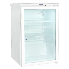   AKCIÓ Snaigé CD14SM-S3003CX üvegajtós fehér hűtőszekrény, 130 l, 85x56x60cm, Hőmérséklettartomány: -2... +14°C, LED, Acél külső, Automata leolvasztás