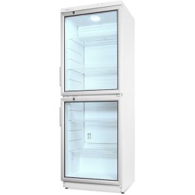   Snaigé CD35DM-S300CD1 üvegajtós hűtőszekrény, 173x60x60cm, 350 l, Hőmérséklettartomány: -2 – +14 °C, LED, Acél külső, Automata leolvasztás, Dinamikus hűtőrendszer