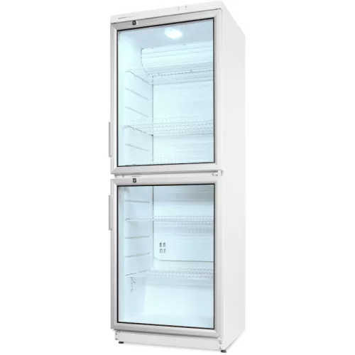 Akció Snaigé CD35DM-S300CD üvegajtós hűtőszekrény, 350 l, 173 × 60 × 60 cm, Hőmérséklettartomány: -2....+14 °C, automata leolvasztás, LED