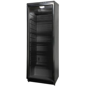   Snaigé CD35DM-S3JJ üvegajtós hűtőszekrény, 350 l, 173x60x60cm, Hőmérséklettartomány: -2 – +14 °C, 350 L, Acél külső, LED, Automata leolvasztás, Dinamikus hűtőrendszer