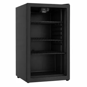   Akció Snaigé GF14SM-DCJJEK General Frost üvegajtós hűtőszekrény, 139 l, 85x55x58 cm, Hőmérséklettartomány: 5...–15 °C, E energiaosztály