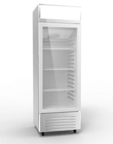 Snaigé GF30SM-DC00EK General Frost üvegajtós hűtőszekrény, 300 l, 182,2 x 60 x 58 cm, Hőmérséklettartomány:  0–10 °C, E energiaosztály