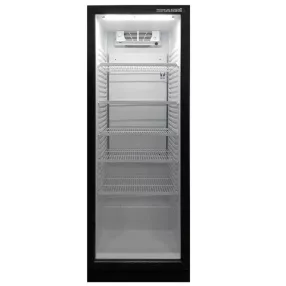  Snaigé General Frost GF38DM-T302EX üvegajtós hűtőszekrény, 373 l, 181 × 60 × 60 cm, Hőmérséklettartomány: +1....+9 °C, 5 polc, LED