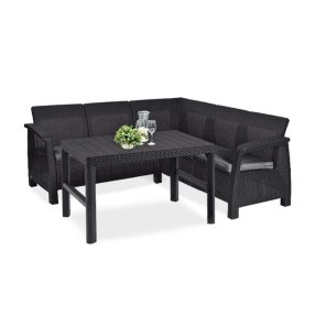 Corfu relax small sarokgarnitúra lyon asztallal