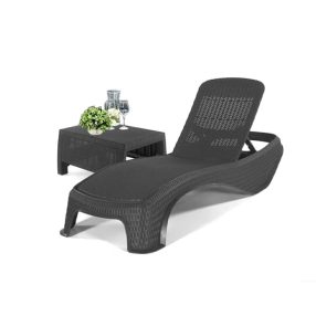 Atlantic kerti nyugágy set Corfu asztallal