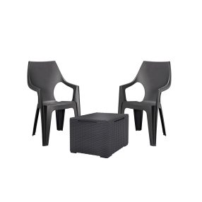   Dante Balcony magas támlás kerti bútor garnitúra szett vigo asztallal