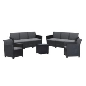   Claire IV 8 személyes kerti bútor garnitúra vigo tárolós asztallal