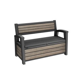 Decocoat műanyag kerti pad/tároló 227 L