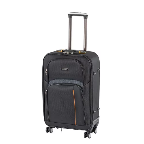 TraveLux light közepes bőrönd puha 68x45x25 cm