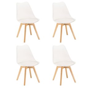Silla étkezőszék 4 db fehér színben
